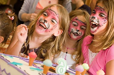 image of children's face painting